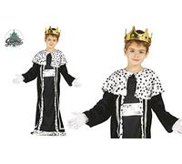 CARNEVALE HALLOWEEN NATALE VESTITO RE MAGIO WISE MAN TG BAMBINO ADULTO BLU