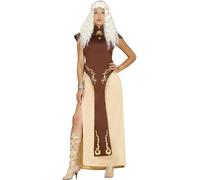 Guirca- Costume Regina del Drago, Colore Marrone, Donna: 44 (M), 84617