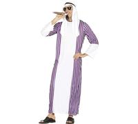 Guirca FIESTAS Costume da Sceicco Uomo Taglia L 52-54