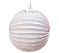 Guirca Lanterna a Sfera di Carta Bianca, 20 cm, Colore (18547)