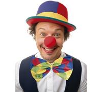 GUIRCA Maxi Papillon Clown A Scacchi Multicolor 30 Cm