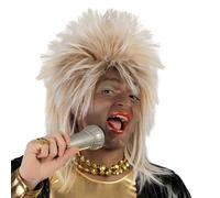 Guirca Parrucca Bionda WIG Corte Poliestere