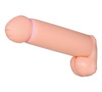 Guirca Pene Gonfiabile in Plastica - Gadget Divertente da 90 cm per Addio al Nubilato e Celibato