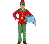 CARNEVALE NATALE VESTITO COSTUME ELFO BABBO NATALE SANTA CLAUS HELPER NEONATO
