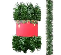 Guirnalda De Navidad - Guirnalda De Manto De Bricolaje | Guirnaldas Verde, Decoración De Puerta De Pared De Fiesta En Casa, Guirnaldas De Navidad De Verde, De Árbol Navidads Para Chim