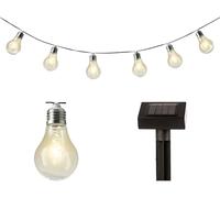 GUIRNALDA EXTERIOR BOMBILLA SOLAR MICRO LED