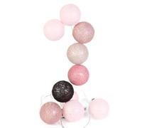 GUIRNALDA LUZ 10 LED ROSA