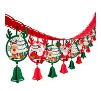 Guirnalda Navideña | Decoración Navideña Dormitorio | Guirnalda De Banderines Navideños | Ideal Para El Hogar, Aficionados Al Bricolaje, Oficinas, Escuelas, Iglesias, Restaurantes, Salas Estar