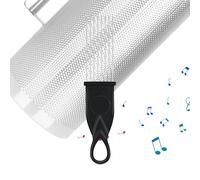 Guiro Scraper - 27.6cm Guiro Metal Scraper | Conical Percussion Brush Design - Metal PP | Rhythm Scraping Tool for Latin Music Instruments Practice Performance