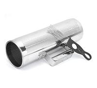 Guiro Shaker Strumento in Alluminio con Effetto Sonoro Frusciante per L'insegnamento della Musica, Performance per Feste Argento
