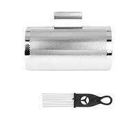 Guiro Strumento Metallo Shaker Con Raschietto Latino Percussioni Professione Banda Accompagnamento Sand Hammer Metallo