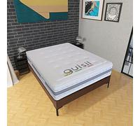 Guisil Marea | Materasso ORTOPEDICO in Memory Foam e Molle INSACCHETTATE Singole | H25 | Anallergico e Traspirante Made in Italy (Una piazza e mezzo | 120 x 190 x 25 cm)