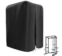 Guisong Copertura per rack da palestra con cerniera impermeabile, copertura protettiva per squat rack e sollevamento pesi, coperture per attrezzature da allenamento in palestra per interni o esterni