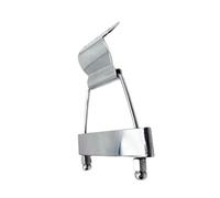Guitar Accessories Componente Ponte In Metallo Dal Design Scavato Per Basso A 4 Corde