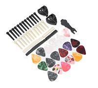 guitar accessories kit,Nut Saddle Pins Set Guitar accesorios para guitarra Bridge Pegs Pin Puller Remover Picks Musical Instrument Accessories