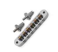 Guitar Accessories Rulli Della Cordiera Del Ponte Della Chitarra Elettrica E Viti Di Sollevamento(Silver)