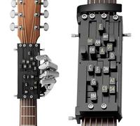 Guitar Aid Chords Presser, strumento di apprendimento per accordi di chitarra, strumento di aiuto per chitarra, sistema di apprendimento degli accordi, accessori per chitarra per principianti amanti