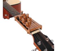 Guitar Aid Chords Trainer, Guitar Chord Learning Tool, Note Combination with Chart, 5.91x2.83x1.97 Inch Interactive Design, Stringed Instrument Triad Guide for Beginners, Children