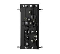 Guitar Aid Chords Trainer, Strumento di apprendimento della chitarra, Ukulele Chord Presser, aumenta la fiducia e la motivazione, aiuta a migliorare i muscoli, 5,5x8,8x6 cm perfetti per i principianti