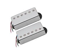 Guitar Alnico 5 Humbucker Neck And Bridge Pickup Set Cover In Metallo A 4 Fili Per For LP Parti Di Chitarra Accessori di Ricambio per Chitarra