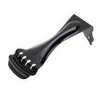 Guitar Bent Tailpiece Alloy Professional 4 String Resonator Guitar Tailpiece Replacement Easy Installation Suitable for Various Musical Instruments Black