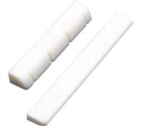 Guitar Bone ponte sella e dado in vero osso set, chitarra classica/folk chitarra/ukulele chitarra (1 set) Ukulele