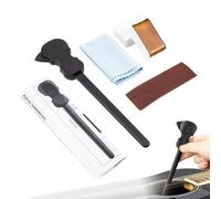 Guitar Bow, Acustic Chitars Pick Bow, Portable Rosin Sandpaper Cloth, Performance Accessories Plucking Strings, Ideal Tool for Music Enthusiasts, Beginners, Professionals