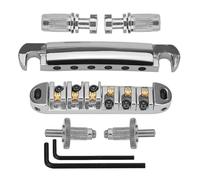 Guitar Bridge Accessories Esercitati A Suonare La Cordiera Del Ponte I Cuscinetti A Sfera E I Rulli Dei Ponti Superiore E Inferiore Su Una Chitarra Elettrica(Silver)