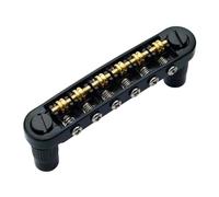 Guitar Bridge Accessories Il Ponte Per Chitarra Elettrica Con Rulli A 6 Corde E Perni Di Bloccaggio Migliora Le Prestazioni E La Stabilità(BK)