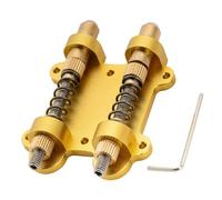 Guitar Bridge Accessories Ponti E Stabilizzatori Tremolo Per Chitarra Elettrica Accessori Colorati Per Strumenti Professionali(Dual Gold)