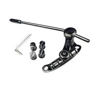 Guitar Bridge Accessories Tremolo Bridge Stop And Tailpiece For Electric Guitars(Bk 1set)