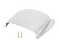 Guitar Bridge Cover & Bass Pickup Protection Shell | Zinc Alloy Guard Prevents Scratches/Damage | Easy Install Accessories for Electric Guitar/Bass (Argento)