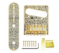 Guitar Bridge - Standard Lega Replacement Hardware with Precise Hole Pattern for Acoustic and Electric Chitars, Enhances Performance, Sustain, and Playability, Ideal for Home, Shop, or Restoration