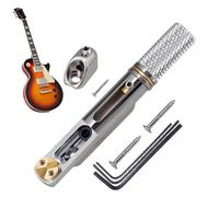 Guitar Bridge - Zinco Alloy Brass 10x4x2cm | Electric Guitar Tremolo Stopper with String Device Accessories | Guiтar Tremolo Bridge Stabilizer Music Performance Studio Recording Stage