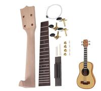 Guitar Build Kit, Ukulele Kit, Diyers Ukulele Kit, Wooden Ukulele Neck, Ukulele Building Kit with Assembly Tools and Manual Guitar Build Kit with Installation Tools and Wooden Neck for Musicians