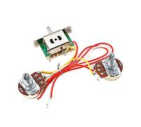 Guitar Cablaggio Harness Kit Harness 500K Pots Controllo 1V 1T 500K 3 vie