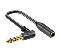 Guitar Cable Extension - 1-4 Inch Audio Link System Male Female Plug | Stable Signal Transmission Instrument Connection Pure Sound Output System Microphone Guitar Live Performance Stage Studio Music S