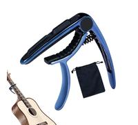 Guitar Capo, Sturdy Guitar Clip, Precision Lightweight String Musical Instruments Clip, for Stage Performance, Live Concert and Practice, Heavy Duty, 4,72 x 3,94 x 0,79 pollici