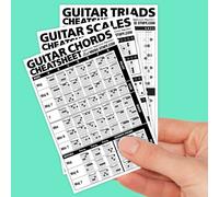 Guitar Cheatsheets Bundle (Chords, Scales, and Triads Cheatsheet