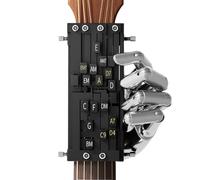 Guitar Chord Helper, Chord Presser Trainer, Guitar Accessories for Beginners, Guitar Learning Tool, Chord Trainer 16,5 x 10 x 8,8 cm (6,5 x 3,94 x 3,46 pollici) for Family Friends Children