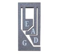 Guitar Chord Helper, Ukulele Chord Presser, Pratica Assistant Tool, Easy Finger Placement, Metal Costrution, Music Learning Aid for Beginners, 5.91x3.15x0.39 Inches Silver