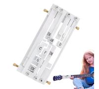 Guitar Chord Presser for Beginners, Learn Guitar Quickly with Chord Learning Tool, Easy-To-Use Guitar Attachment for Most Guitars, Practice Aid for Faster Mastery of Chords and Playing Skills