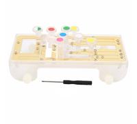 Guitar Chord Trainer - One - Key Chord Learning Aid con sei accordi di base, design trasparente per una facile visibilità delle stringhe, strumento di pratica per principianti per (Tipo 1)