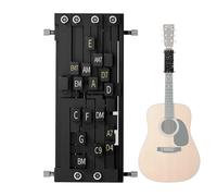 Guitar Chord Trainer - Presser portatile per chitarra | Strumento portatile per esercitarsi | per basso per adolescenti | Forniture acustiche per guida assistenza, professionisti per