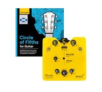 Guitar Circle of Fifths Wheel & Theory Book - Teoria musicale resa facile per tutti i livelli - Strumento di apprendimento musicale per il ritorno a scuola, imparare accordi, chiavi e progressi