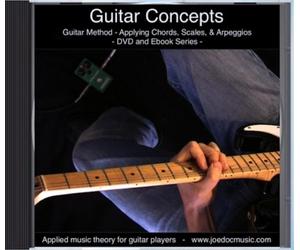 Guitar Concepts - Learn & Apply Chords, Scales, & Arpeggios - Guitar Solo & How-to Setup Lessons