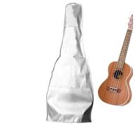 Guitar Dust Cover - Silver Coated Cloth 43.5x12.7x108.6cm | Water Resistant Instrument Protector, Sunproof Guitar Bass Cover With Zipper For Electric Acoustic Folk Guitars | Storage Protection