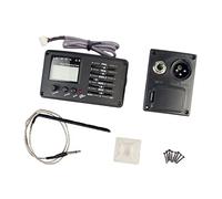Guitar EQ 5 Band EQ Equalizer Guitar Pickup Chitarra Acustica Basso EQ Preamplificatore con Sintonizzatore Digitale Sostituzione del Pickup per Chitarra Acustica