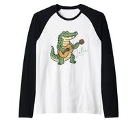 Guitar Gator Più tardi Maglia con Maniche Raglan