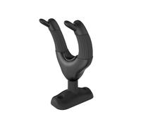 Guitar Hanger Wall Mount Rack for Acoustic Guitars and Ukuleles: Hook-Style Display Accessory